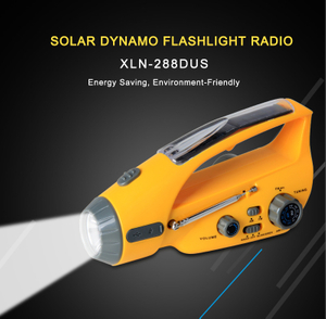 LED-Multifunktions-Akku-Notfall-/Solar-/Handfunkgerät/Blitzalarm/Taschenlampe