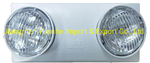 LED-Notfalllampe mit zwei Köpfen, 2 x 3 W