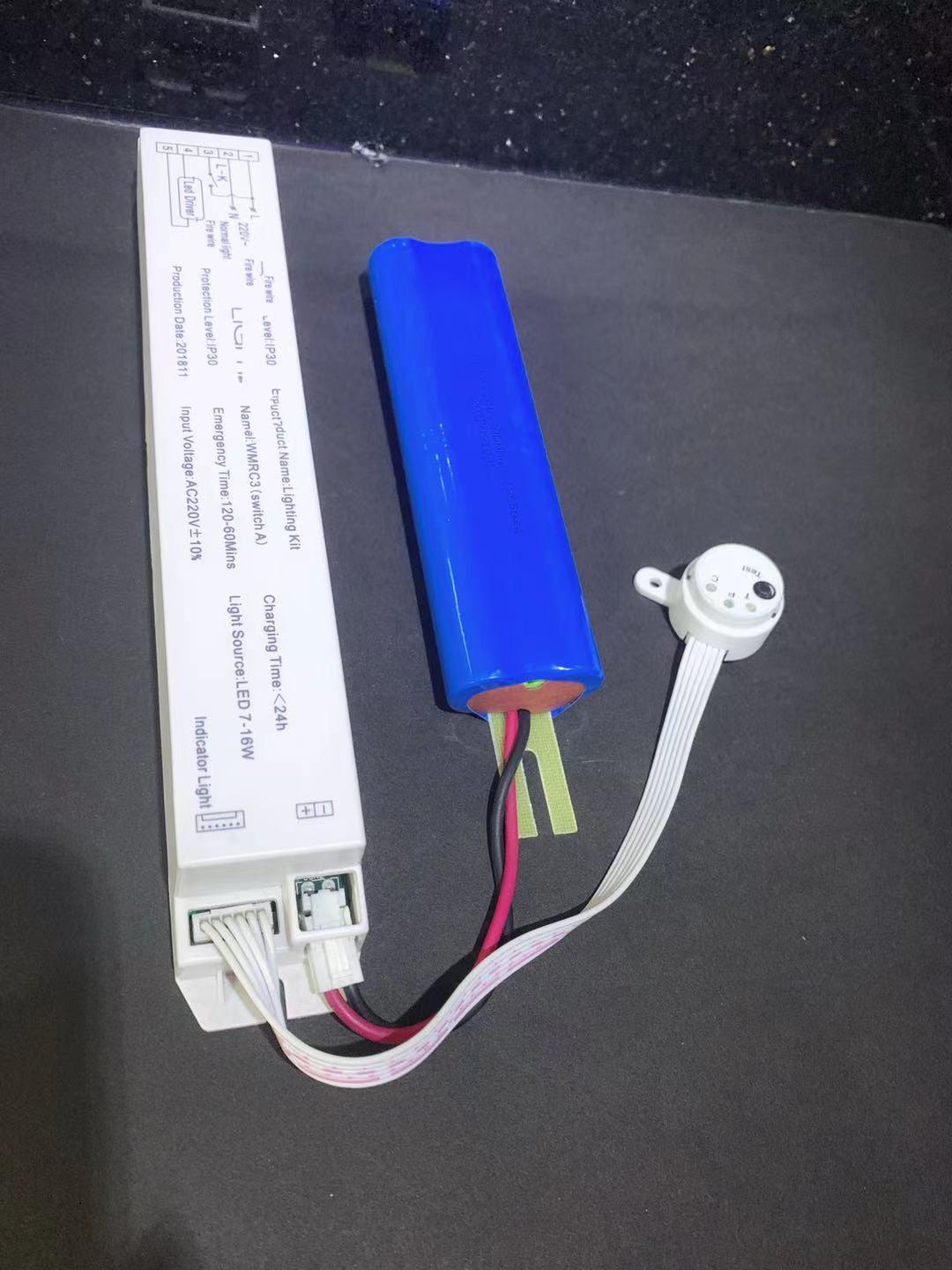 LED-Licht-Notfalltreiber-Kit mit Backup-Batterie für alle LED-Lampen