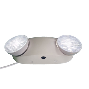 Wiederaufladbare LED-Notfall-Doppelkopfleuchte