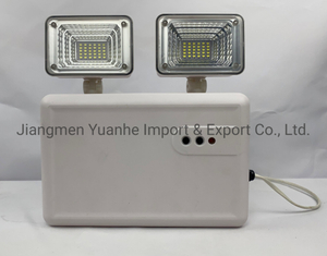 Wasserdichte Notfall-LED-Doppelpunktleuchte mit Backup-Batterie